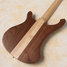 Jan 2020 Rickenbacker 4003/4 S, Natural Walnut: Body - Rear