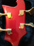 Rickenbacker 4004/4 Cii, Ruby: Headstock - Rear