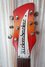 Rickenbacker 1995/6 RoMo, Fireglo: Headstock
