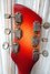 Rickenbacker 1995/6 RoMo, Fireglo: Headstock - Rear