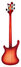 Rickenbacker 4003/4 S, Fireglo: Full Instrument - Rear
