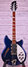 Rickenbacker 370/6 , Midnightblue: Full Instrument - Front