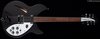 Rickenbacker 330/6 , Matte Black: Full Instrument - Front