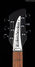 Rickenbacker 330/6 , Matte Black: Headstock