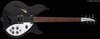 Rickenbacker 330/6 , Matte Black: Full Instrument - Front
