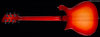 Rickenbacker 620/6 , Fireglo: Full Instrument - Rear