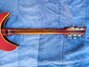 Rickenbacker 360/6 Capri, Fireglo: Neck - Rear