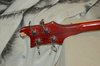 Rickenbacker 4001/4 Mod, Burgundy: Headstock - Rear