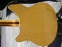 May 1966 Rickenbacker 360/12 Mod, Natural: Body - Rear