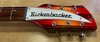 Rickenbacker 350/6 V63, Fireglo: Headstock