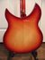 Mar 2012 Rickenbacker 330/6 , Fireglo: Body - Rear