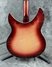 Apr 1999 Rickenbacker 360/12 V64, Fireglo: Body - Rear