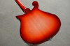 Feb 2020 Rickenbacker 620/6 Mod, Fireglo: Body - Rear