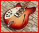Rickenbacker 370/6 , Fireglo: Body - Front