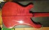 Nov 1978 Rickenbacker 4001/4 , Burgundy: Body - Rear