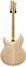 Rickenbacker 381/6 V69, Mapleglo: Full Instrument - Rear