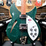 Rickenbacker 330/6 SPC, British Racing Green: Body - Front