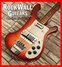 Rickenbacker 4001/4 C64, Fireglo: Body - Front
