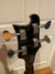 Rickenbacker 4001/4 Mod, Jetglo: Headstock - Rear