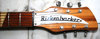 Mar 1967 Rickenbacker 360/6 , Mapleglo: Headstock