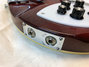 Rickenbacker 360/6 , Burgundy: Close up - Free
