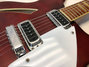 Rickenbacker 360/6 , Burgundy: Close up - Free2