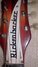 Rickenbacker 365/6 Van Ghent tuners, Fireglo: Headstock