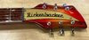 Rickenbacker 660/6 , Fireglo: Headstock