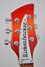 Rickenbacker 620/6 , Fireglo: Headstock
