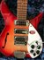 Rickenbacker 1996/6 f hole, Fireglo: Body - Front