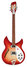 Rickenbacker 330/12 , Fireglo: Full Instrument - Front