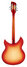 Rickenbacker 330/12 , Fireglo: Full Instrument - Rear
