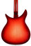 Jun 2009 Rickenbacker 350/6 V63, Fireglo: Body - Rear
