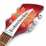 Rickenbacker 620/6 , Fireglo: Headstock