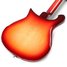 Nov 2012 Rickenbacker 620/6 , Fireglo: Body - Rear
