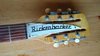 Rickenbacker 450/12 , Natural: Headstock