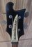 Rickenbacker 4001/4 , Jetglo: Headstock