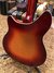 Feb 1990 Rickenbacker 360/6 , Fireglo: Body - Rear