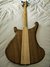 Rickenbacker 4003/4 Mod, Natural Walnut: Full Instrument - Rear