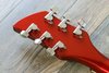 Rickenbacker 620/6 Mod, Ruby: Headstock - Rear