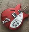 Rickenbacker 360/12 , Ruby: Body - Front