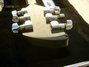 Rickenbacker 330/6 , Jetglo: Headstock - Rear