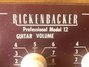 Rickenbacker M-12/amp , Brown: Neck - Rear