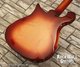 Aug 1992 Rickenbacker 610/6 , Fireglo: Body - Rear