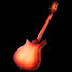 Rickenbacker 620/6 , Fireglo: Full Instrument - Rear