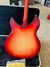 Jan 2013 Rickenbacker 330/12 , Fireglo: Body - Rear