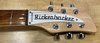 Rickenbacker 620/6 , Mapleglo: Headstock