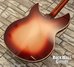 Jun 1997 Rickenbacker 360/6 V64, Fireglo: Body - Rear