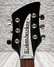 Rickenbacker 360/12 , Jetglo: Headstock