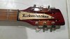 Rickenbacker 660/12 TP, Fireglo: Headstock